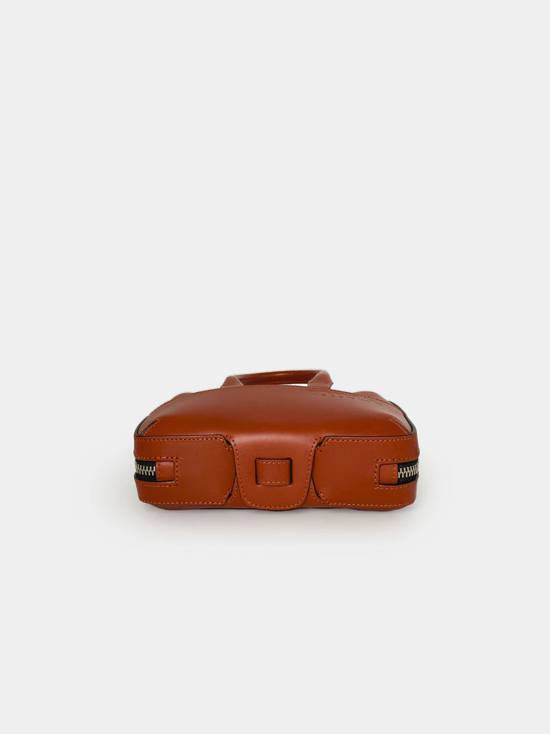 MINI BRIEF-CASE LEATHER BRICK briefcase ICON 