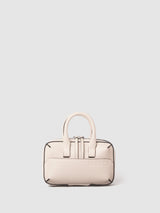 MINI BRIEF-CASE LEATHER OFF WHITE Sacs à main 10.03.53 