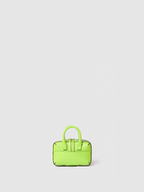 MINI BRIEF-CASE LEATHER GREEN